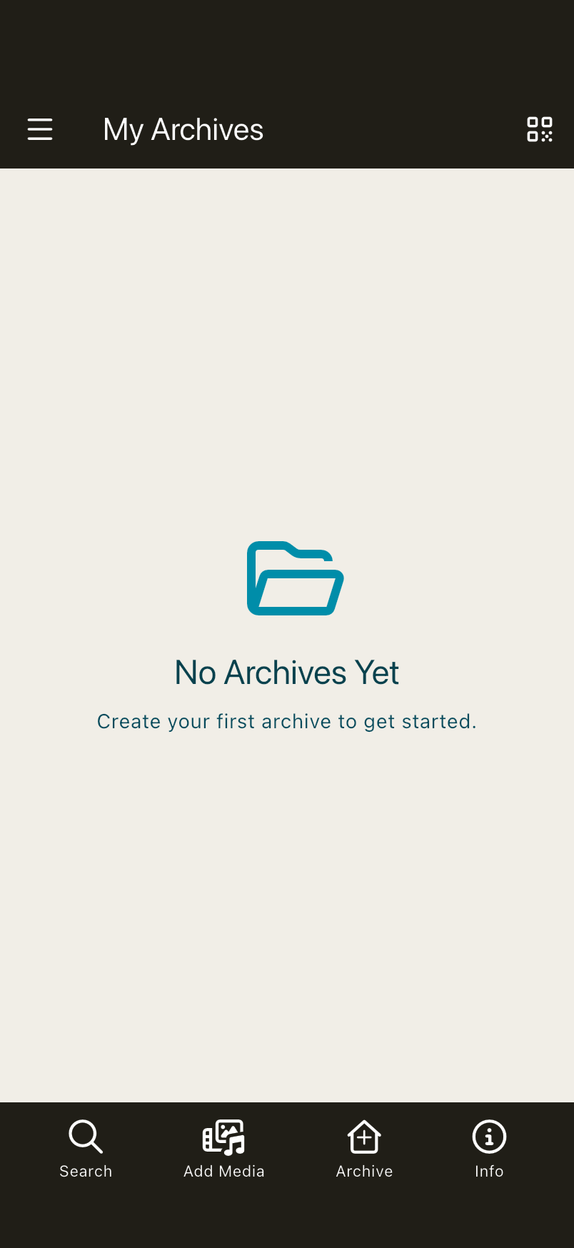 Your archives at a glance